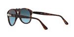 Persol PO0649 Aviator Sunglasses in Havana/Light Blue