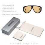 Trendy Retro Oversized Aviator Sunglasses for All