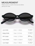 TIJN Olisa Retro Oval Polarized Sunglasses