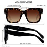 Chic Oversized Women's Sunglasses - 2 Pack