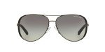 Michael Kors MK5004 Chelsea Aviator Sunglasses - Gunmetal/Black