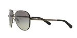 Michael Kors MK5004 Chelsea Aviator Sunglasses - Gunmetal/Black