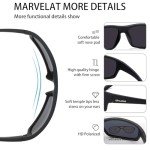 Polarized Sport Sunglasses for Men - 2 Pack