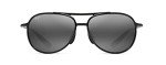 Maui Jim Alelele Bridge Polarized Aviator Sunglasses