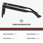 Gucci GG1346SK Polarized Rectangular Sunglasses for Men