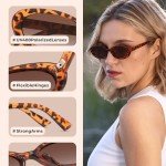 Trendy Oval Polarized Sunglasses for Men & Women