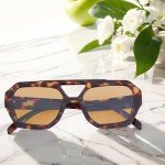 Trendy Hexagonal Aviator Sunglasses for All