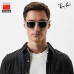 Ray-Ban RB4165 JUSTIN Square Sunglasses with Eyewear Kit