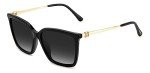 Jimmy Choo Grey Gradient Square Sunglasses for Women