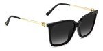 Jimmy Choo Grey Gradient Square Sunglasses for Women