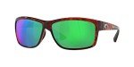 Costa Del Mar Tortoise Sunglasses with Green Lenses