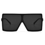 Ultralight Oversized Square Sunglasses with UV Protection