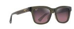 Maui Jim Hanohano Cat Eye Sunglasses - Green Rose