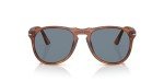 Persol PO9649S Aviator Sunglasses in Terra Di Siena