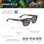 Maui Jim Hanohano Cat Eye Sunglasses - Green Rose