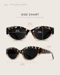 Elegant Cat Eye Sunglasses for Women - Vintage Style