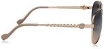 Jessica Simpson Metal Aviator Sunglasses with UV400 Protection