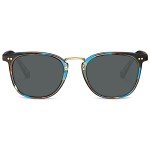 CARFIA Retro Polarized Sunglasses for Small Faces