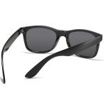 Retro Polarized 80s Square Sunglasses for Everyone