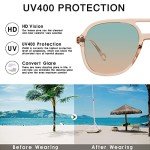 Vintage 70s Retro Square Aviator Sunglasses