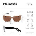 Trendy Retro Kimorn Sunglasses for Men & Women