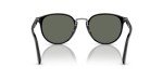 Persol PO3210S Round Black/Green Sunglasses, 51 mm