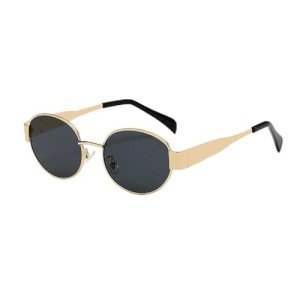 Trendy Retro Oval Sunglasses for Men and Women