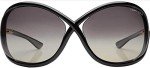 Tom Ford Classic Black Rectangular Sunglasses