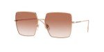 Burberry Daphne Rose Gold Gradient Pink Sunglasses