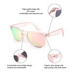 FEISEDY Retro Polarized UV400 Sunglasses for Men & Women
