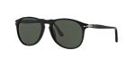 Persol PO9649S Black/Green Aviator Sunglasses 55mm