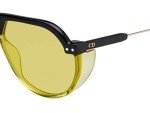 Dior DIORCLUB3 Black & Yellow Unisex Sunglasses
