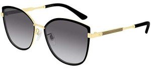 Gucci Cat-Eye Sunglasses with Grey Gradient Lens