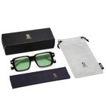 SOJOS Retro Square Polarized Sunglasses - Vintage Style