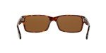 Persol PO2803S Polarized Rectangular Sunglasses - Havana/Brown