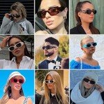 Trendy Retro Square Sunglasses for Men & Women