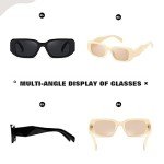 Trendy Retro Square Sunglasses for Men & Women