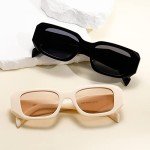 Trendy Retro Square Sunglasses for Men & Women