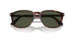 Persol PO3019S Havana/Green Square Sunglasses