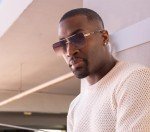 Harleem Rimless Men’s Sunglasses - Gold Brown