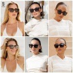 Trendy Oversized Cat Eye Sunglasses for Women