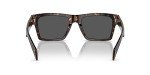Versace Havana Rectangle Sunglasses with Dark Grey Lenses