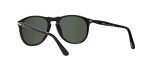 Persol PO9649S Black/Green Aviator Sunglasses 55mm