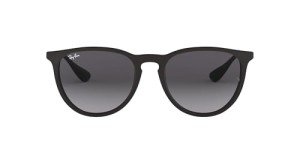 Ray-Ban Erika Round Sunglasses - Black/Grey 54mm