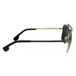 Versace Gold Frame Sunglasses with Dark Grey Lenses
