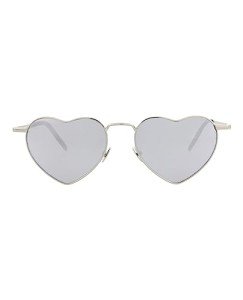 Saint Laurent LouLou Metal-Frame Sunglasses
