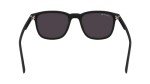 Lacoste Matte Black Men's Sunglasses with Grey Lens