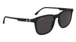 Lacoste Matte Black Men's Sunglasses with Grey Lens