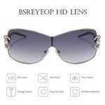 Trendy Wrap Around Y2K Sunglasses for All