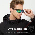 Men’s Polarized Sports Sunglasses - UV Protection
